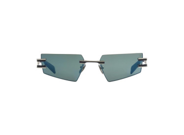 Balmain FIXE BPS-123E Silver/Navy Enamel/Blue Swirl Deep Blue Mirror AR