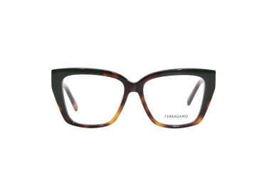 Salvatore Ferragamo SF2939N 220 Havana/Dark Green 54mm