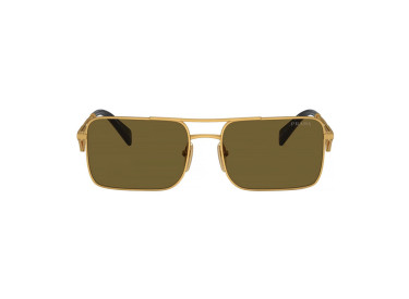 Prada PRA52S 15N01T Matte Gold/Dark Brown