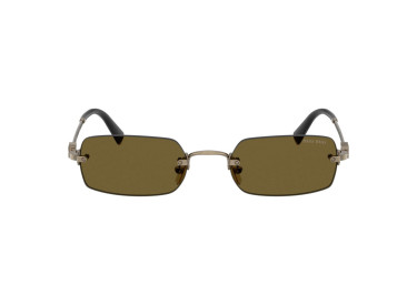 Miu Miu MUB50S 26C09Z Gold/Dark Brown