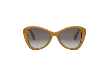 Celine CL40270U 47F Shiny Milky Honey/Brown