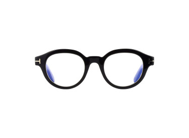 Tom Ford FT6037-B 001 Shiny Black 49mm
