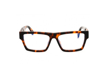 Off-White OERJ046 STYLE 46 6000 Havana/Clear Blue Light Block 56mm