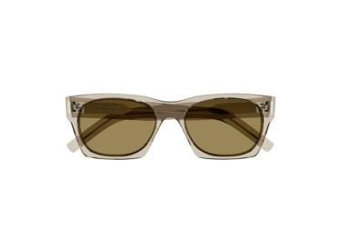 Saint Laurent SL402 018 Transparent Beige/Brown