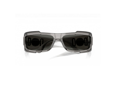 Versace VE4446 593/87 Grey Transparent/Dark Grey