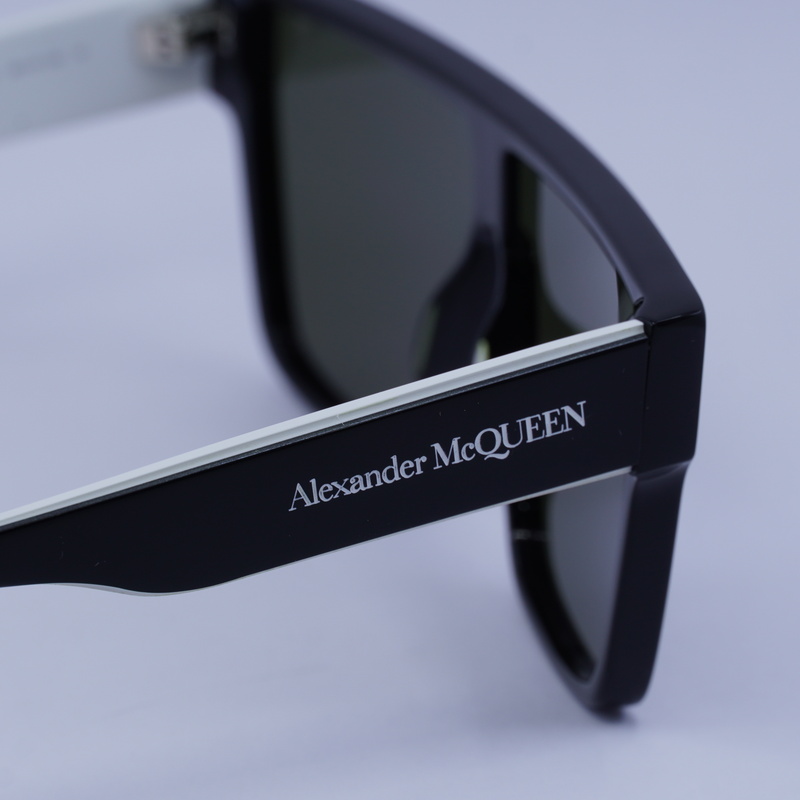 Alexander McQueen AM0354S Shield Sunglasses