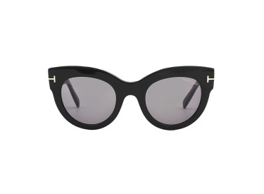 Tom Ford FT1063 01C Shiny Black/Smoke Mirror