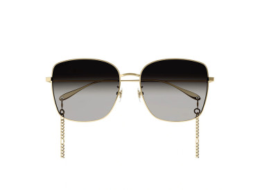 Gucci GG1030SK 001 Gold/Grey Gradient