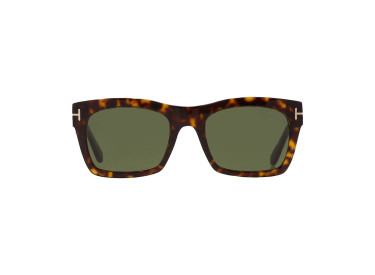 Tom Ford FT1062 52N Dark Havana/Green