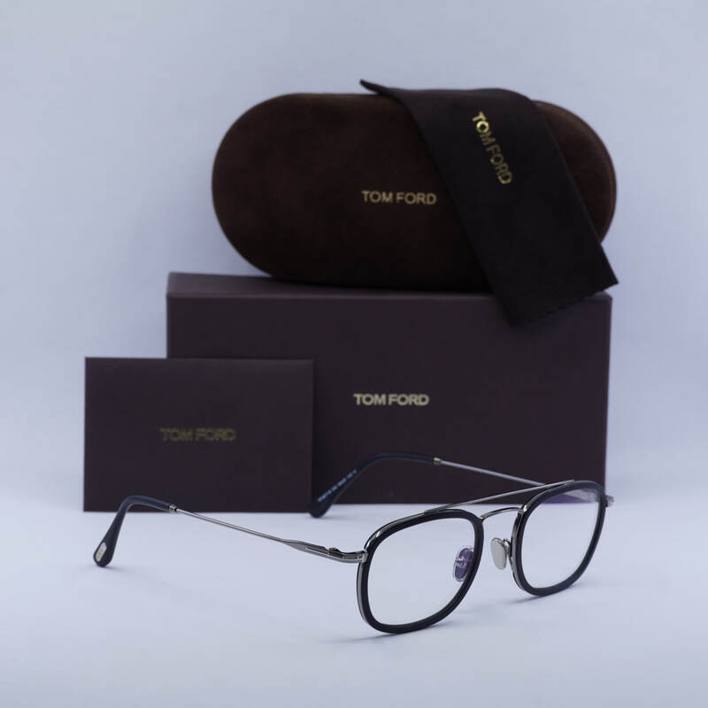 Tom Ford FT5677-B Square Eyeglasses