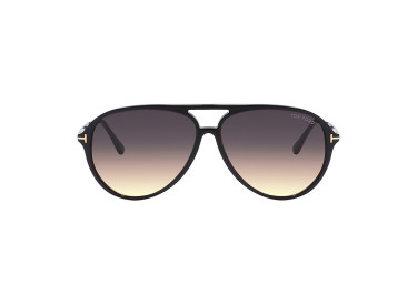 Tom Ford FT0909 01B Shiny Black/Gradient Grey