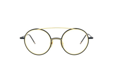 Thom Browne TB108 CNVYGLD50 Black/Gold 50mm