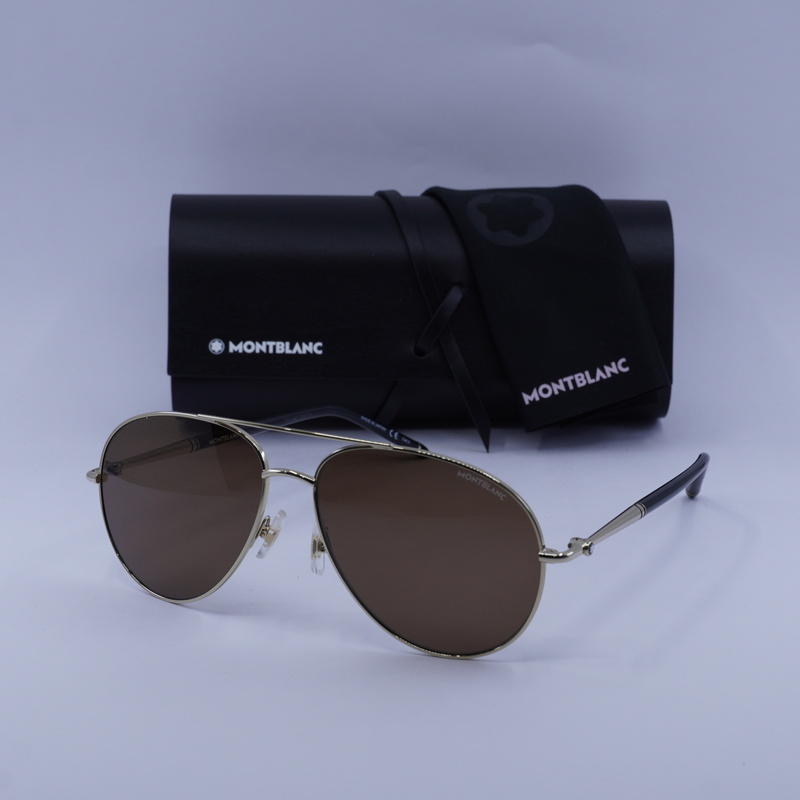 Montblanc MB0068S Aviator Sunglasses