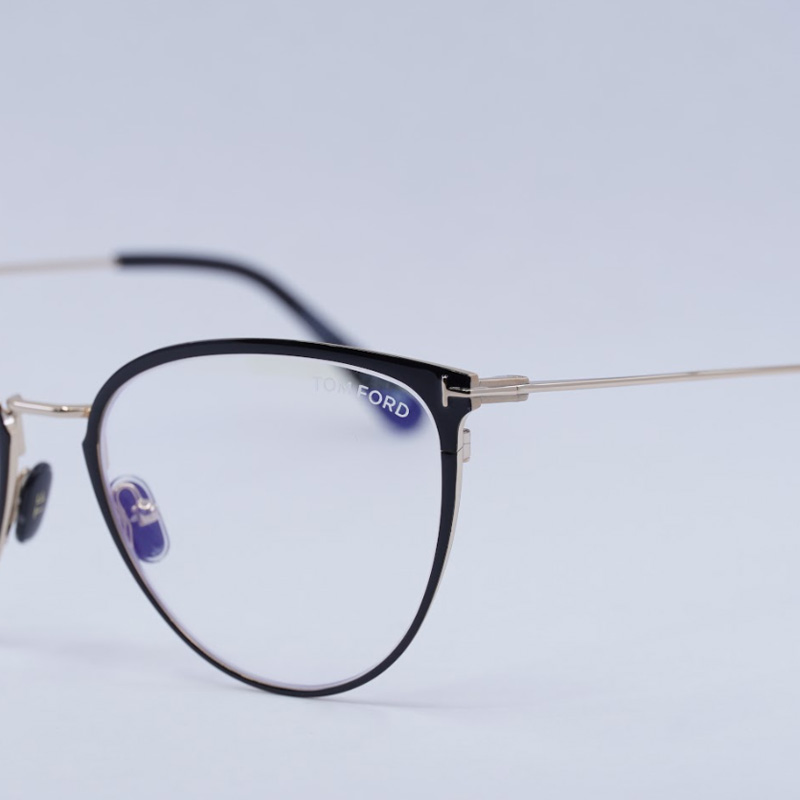 Tom Ford FT5840-B Cat Eye Eyeglasses