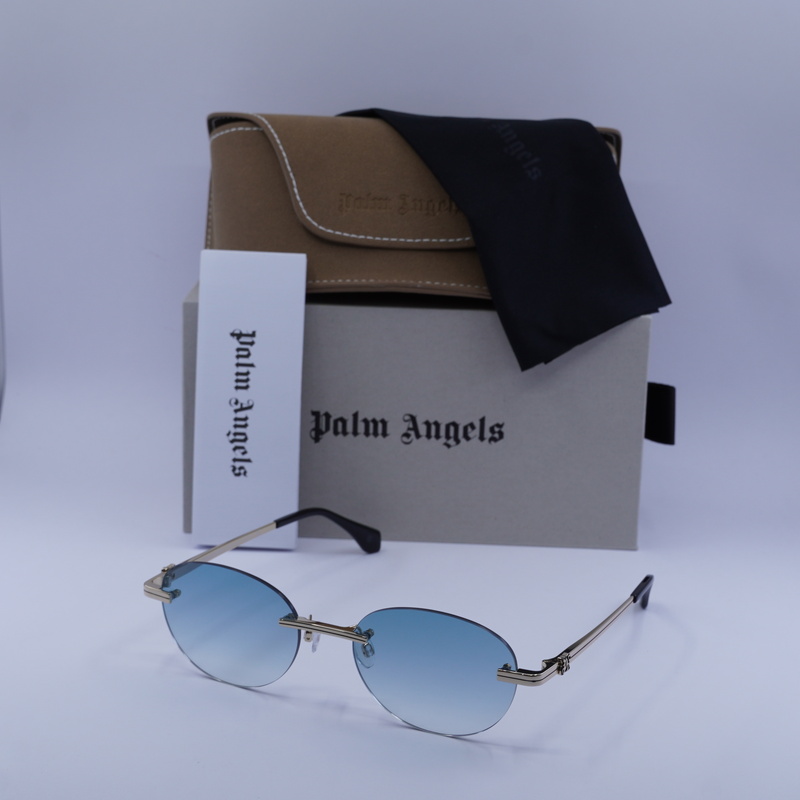 Palm Angels PERI10HCRYSTAL Oval Sunglasses
