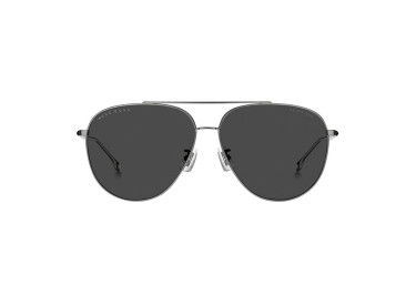 Hugo Boss BOSS 1296/F/S 0R80 M9 Matte Dark Ruthenium/Grey Polarized