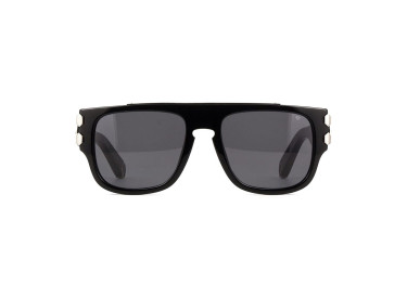 Philipp Plein SPP011X Pure Pleasure London 0700 Shiny Black with Silver/Grey