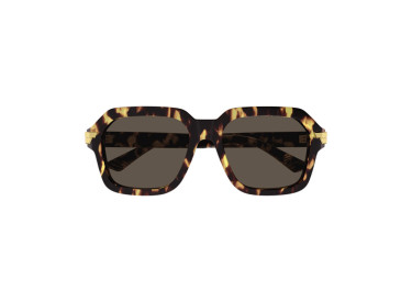Bottega Veneta BV1123S 002 Spotted Havana/Brown