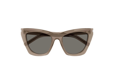 Saint Laurent SL214 KATE 025 Shiny Transparent Brown 55mm