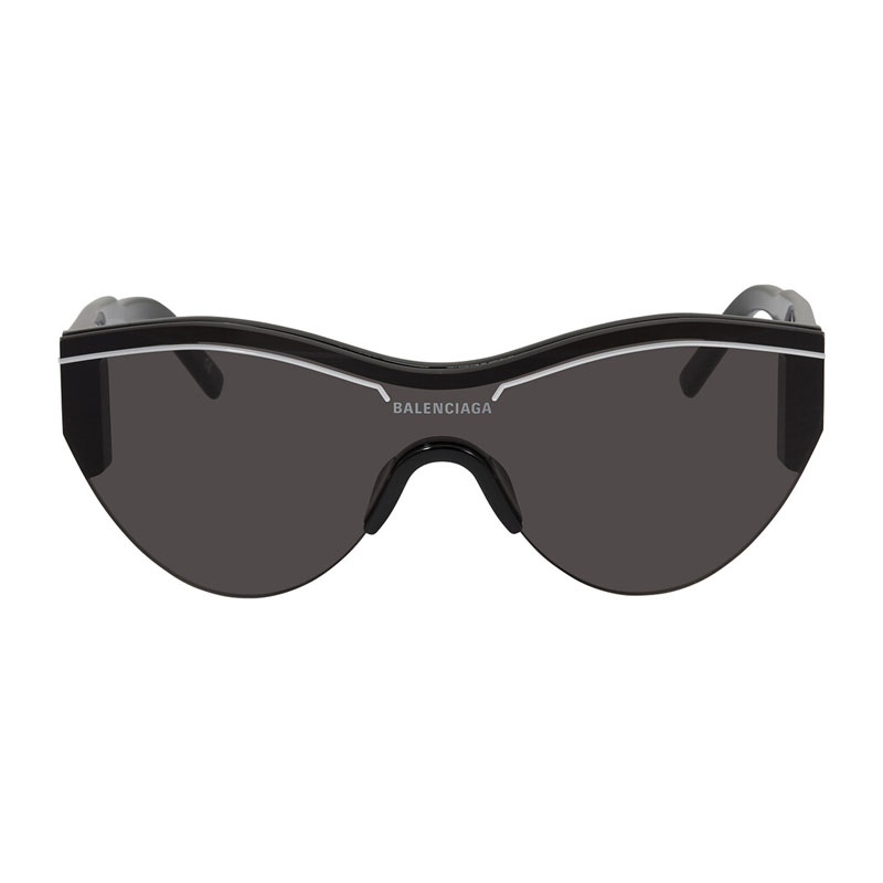 Balenciaga BB0004S Shield Sunglasses
