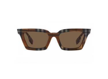 Burberry BE4392U 396673 Check Brown/Dark Brown