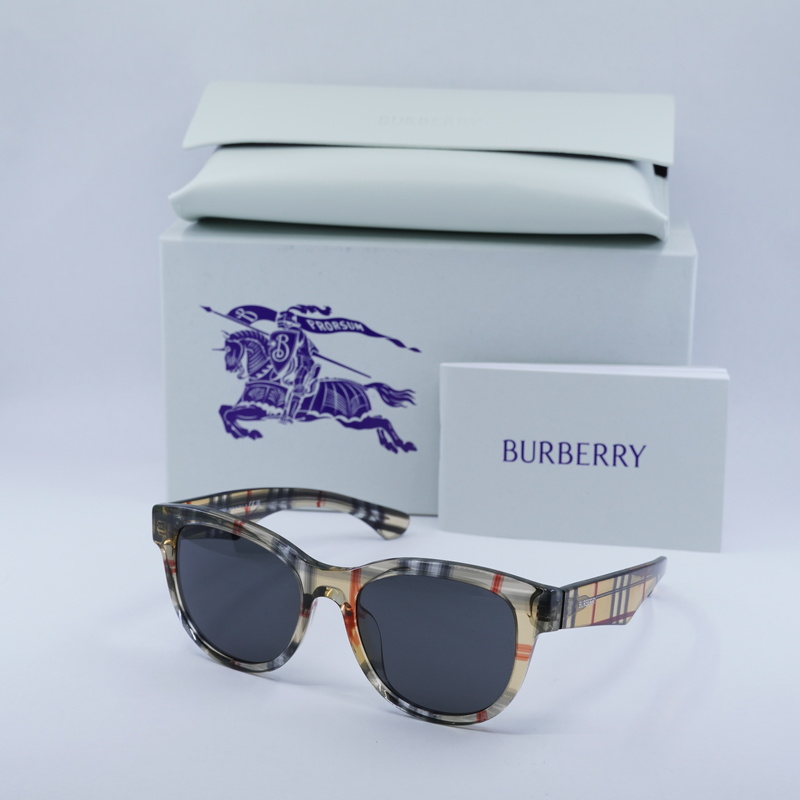 Burberry BE4432U Round Sunglasses