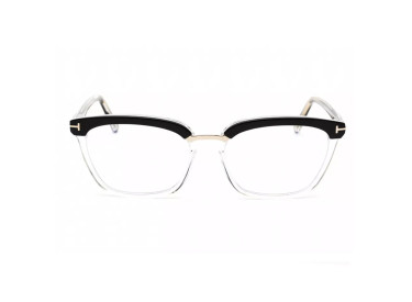 Tom Ford FT5550-B 005 Black/Crystal/Rose Gold 54mm