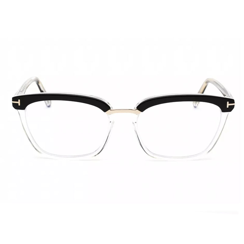 Tom Ford FT5550-B Square Eyeglasses