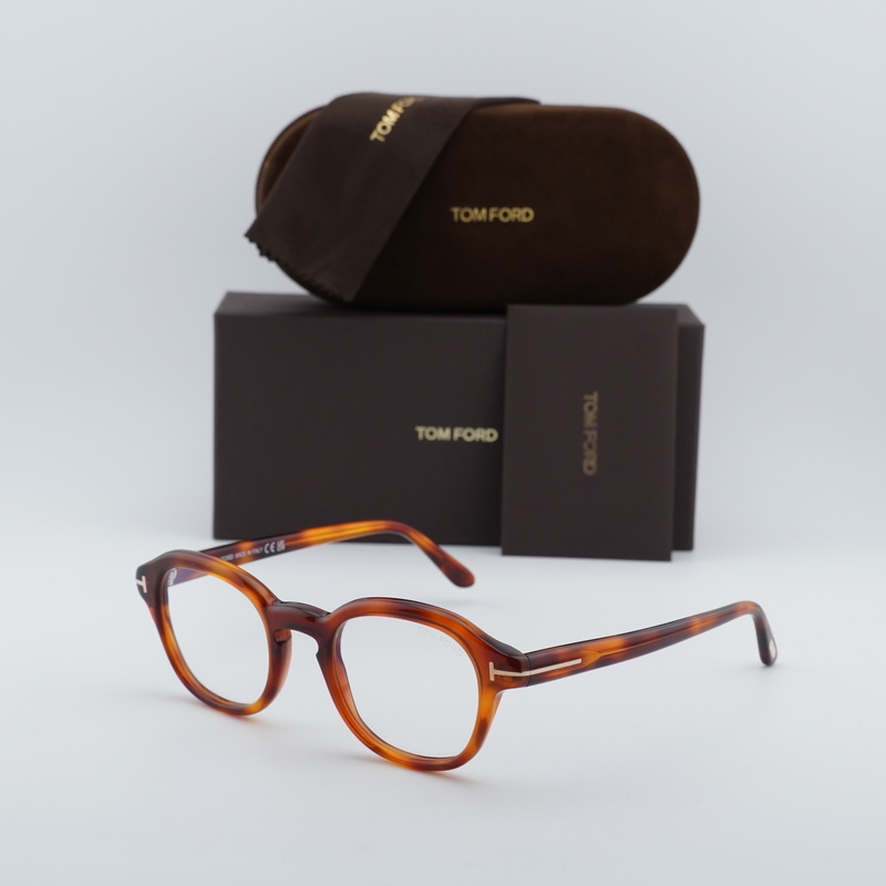 Tom Ford FT5871-B Round Eyeglasses