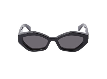 Off-White OERI144 HILO 1007 Shiny Black/Dark Grey