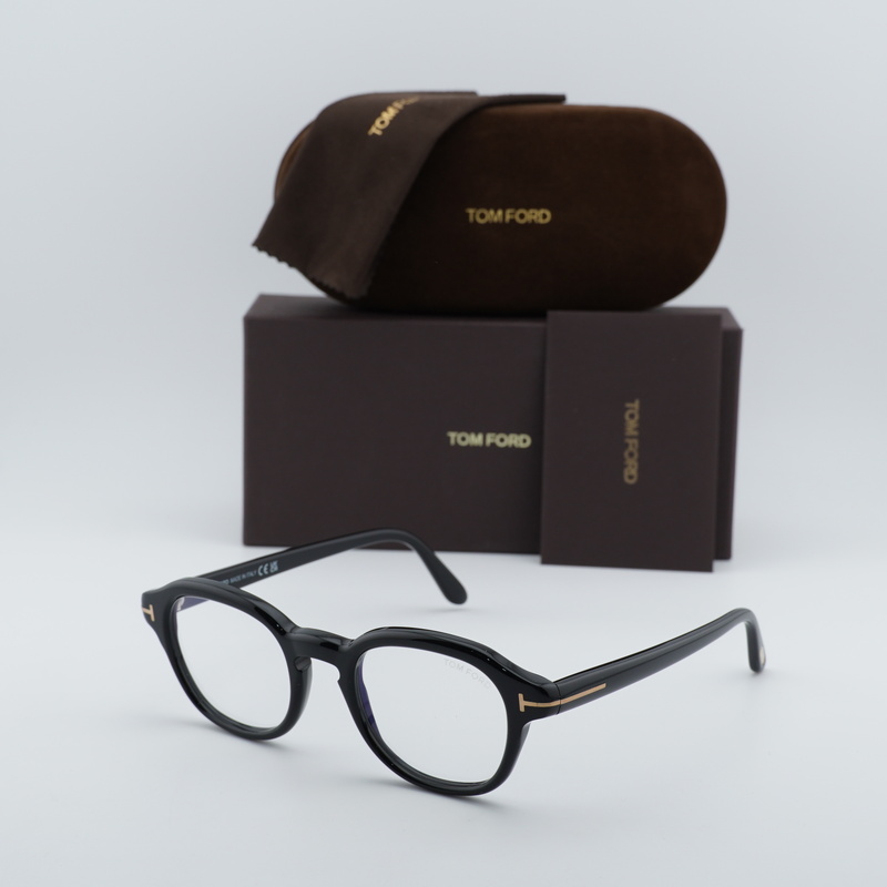 Tom Ford FT5871-B Round Eyeglasses