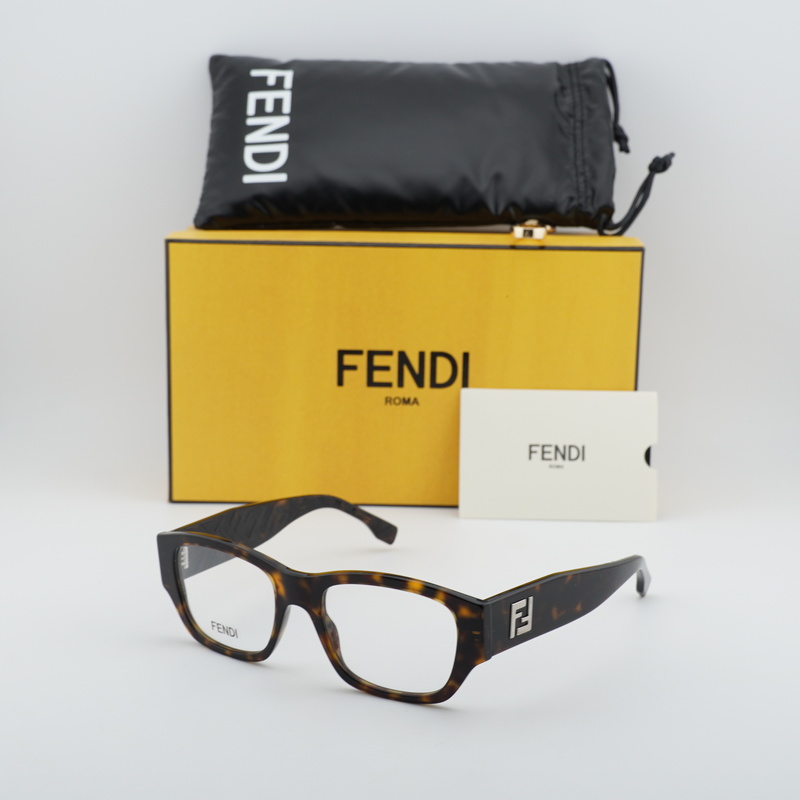 Fendi FE50123I Square Eyeglasses