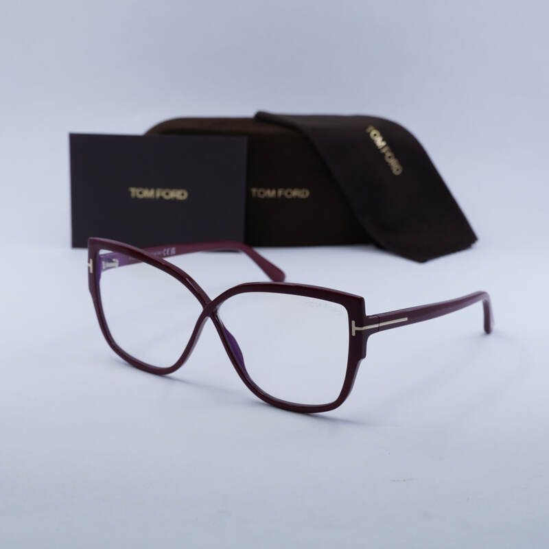 Tom Ford FT5828-B Cat Eye Eyeglasses