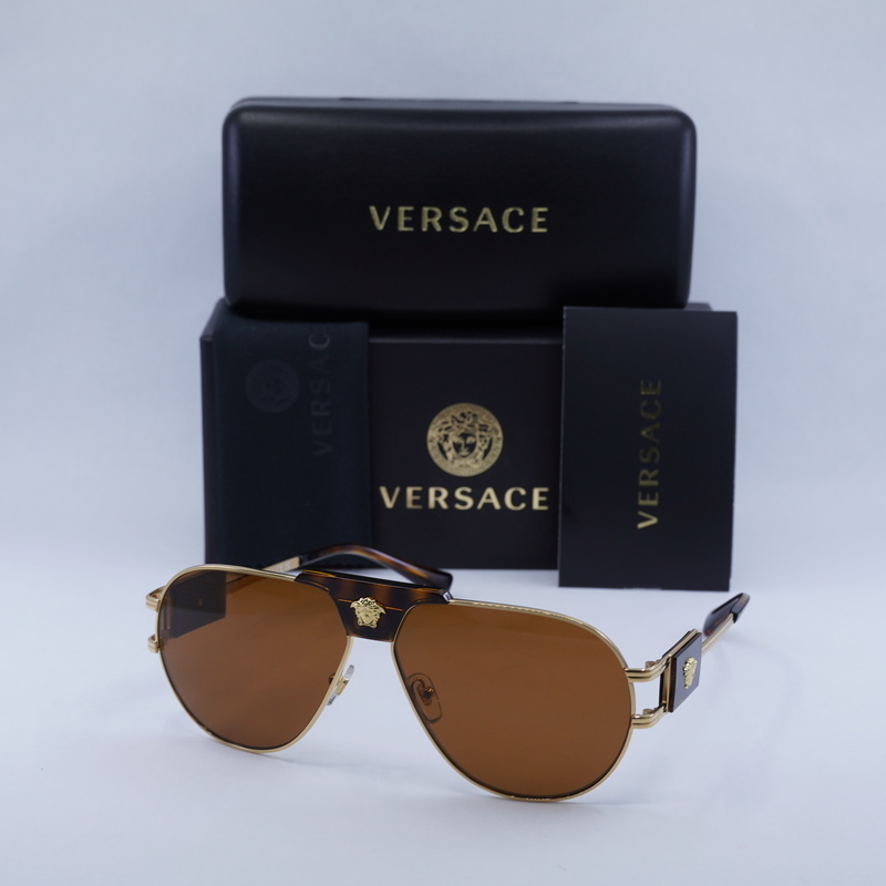Versace VE2252 Aviator Sunglasses