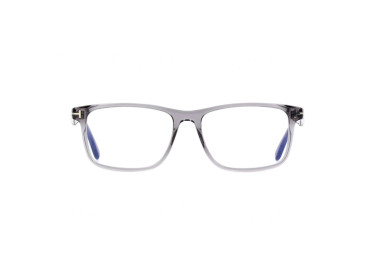 Tom Ford FT5752-B 020 Transparent Grey/Clear Blue Light Block 53mm