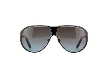 Tom Ford FT1072 01B Black/Smoke Gradient