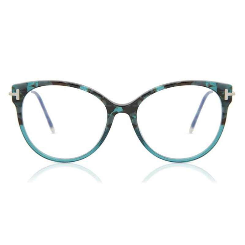 Tom Ford FT5770-B Round Eyeglasses