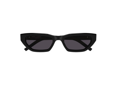 Saint Laurent SLM126 001 Shiny Black/Black