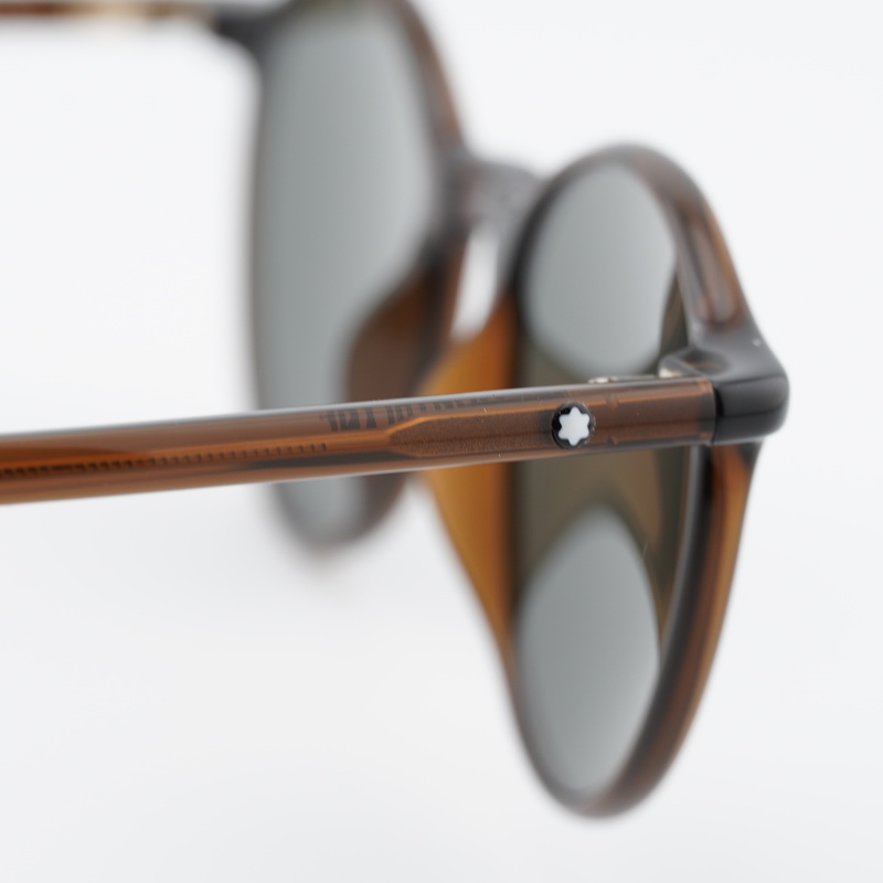 Montblanc MB0324S Round Sunglasses