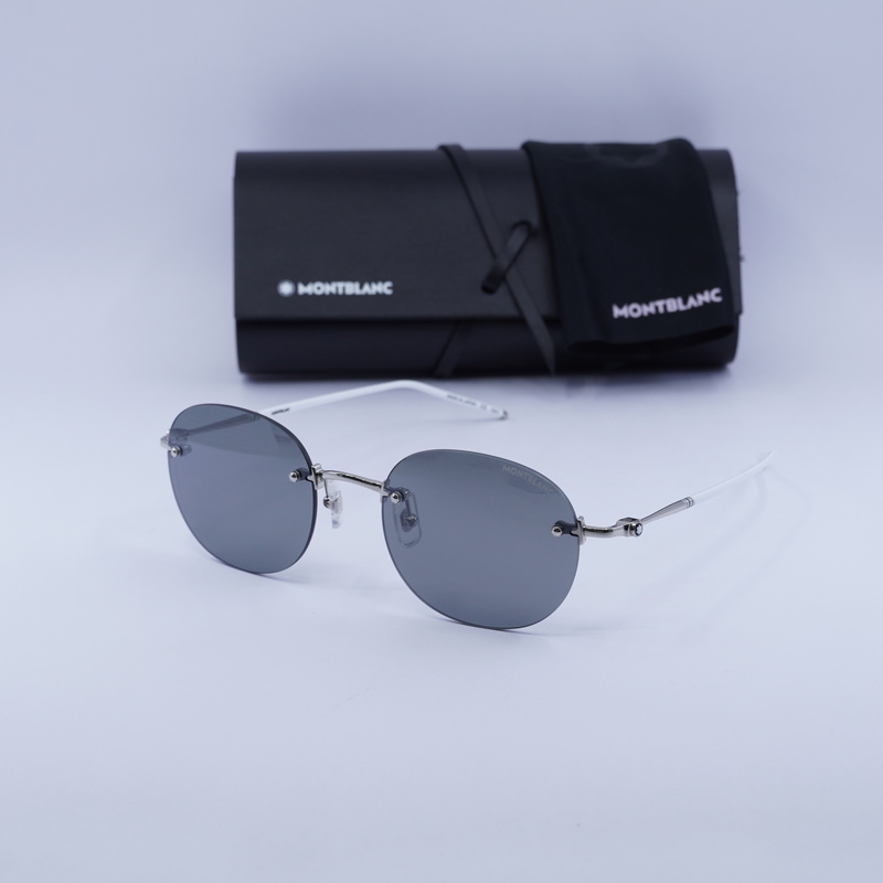 Montblanc MB0126S Round Sunglasses