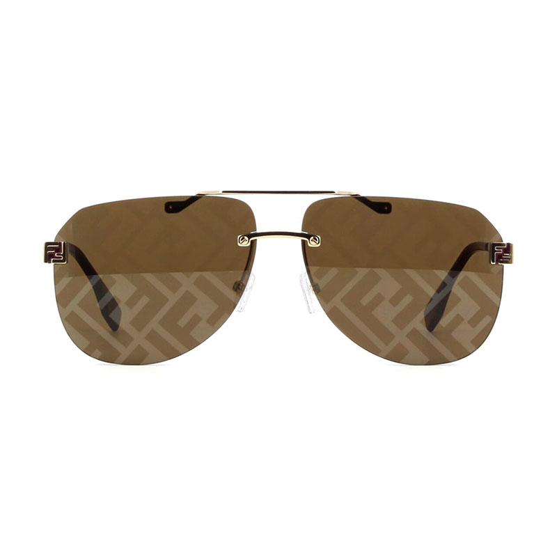 Fendi FE40115U Aviator Sunglasses
