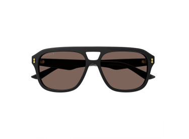 Gucci GG1263S 002 Pearled Black/Polar Dark Brown