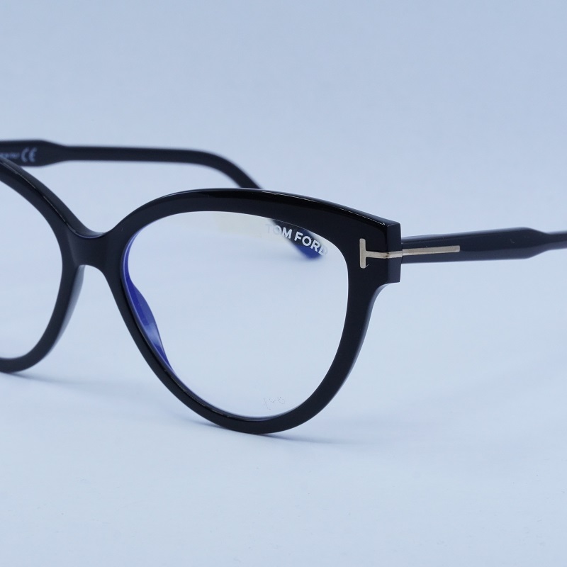 Tom Ford FT5763-B Cat Eye Eyeglasses