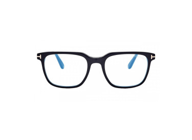 Tom Ford FT5818-B 001 Shiny Black/Blue Block 53mm