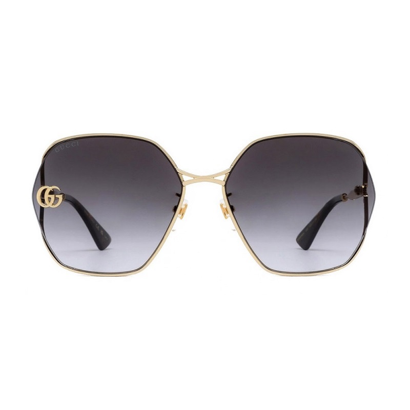 Gucci GG0818SA Geometric Sunglasses