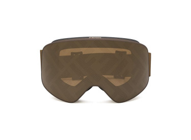 Fendi FE40152U SKI MASK 48G Matte Brown/Brown Pattern with FF Pattern Mirror