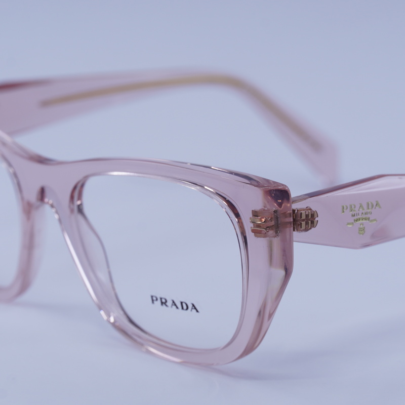 Prada PRA18V Geometric Eyeglasses