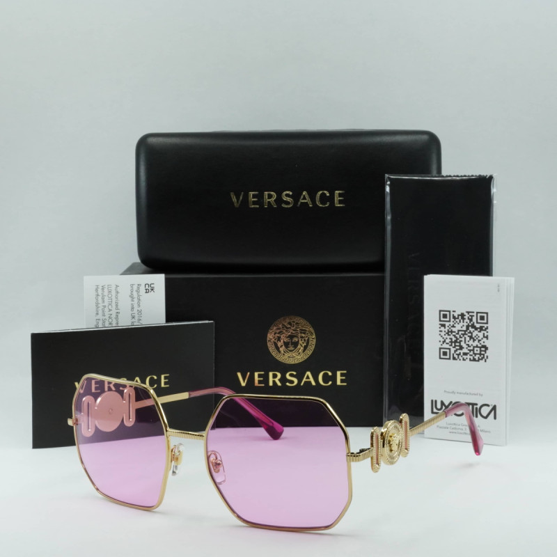 Versace VE2248 Geometric Sunglasses