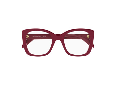 Alexander McQueen AM0351O 003 Red 52mm