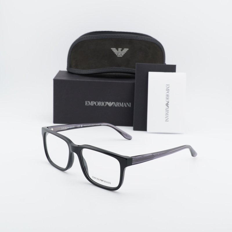 Emporio Armani EA3218 Rectangle Eyeglasses